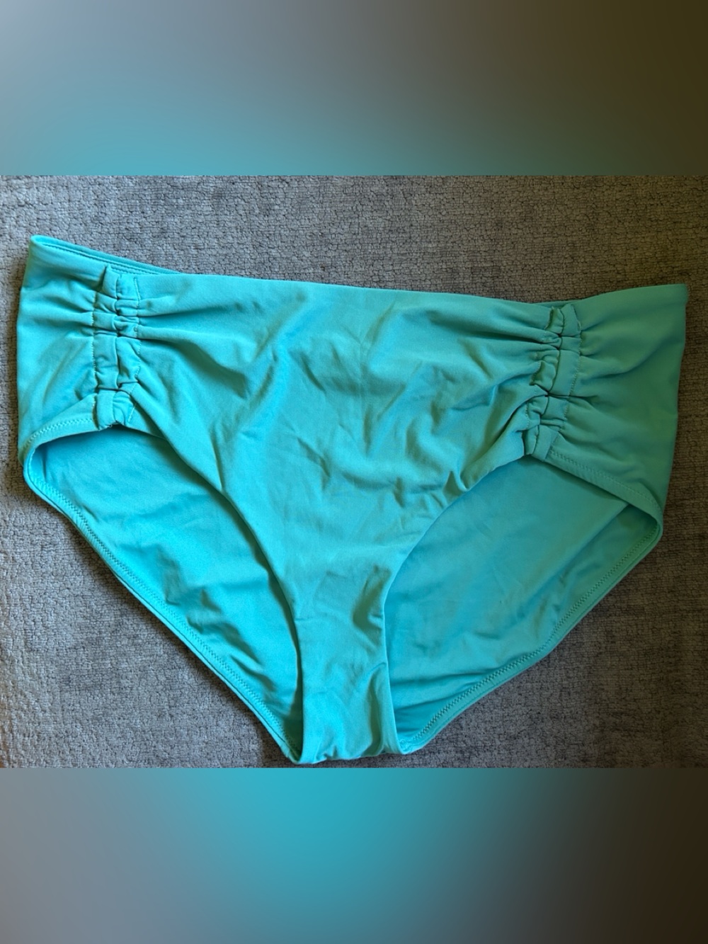 Calia Mid-Rise Bikini Bottom Green Large NWT